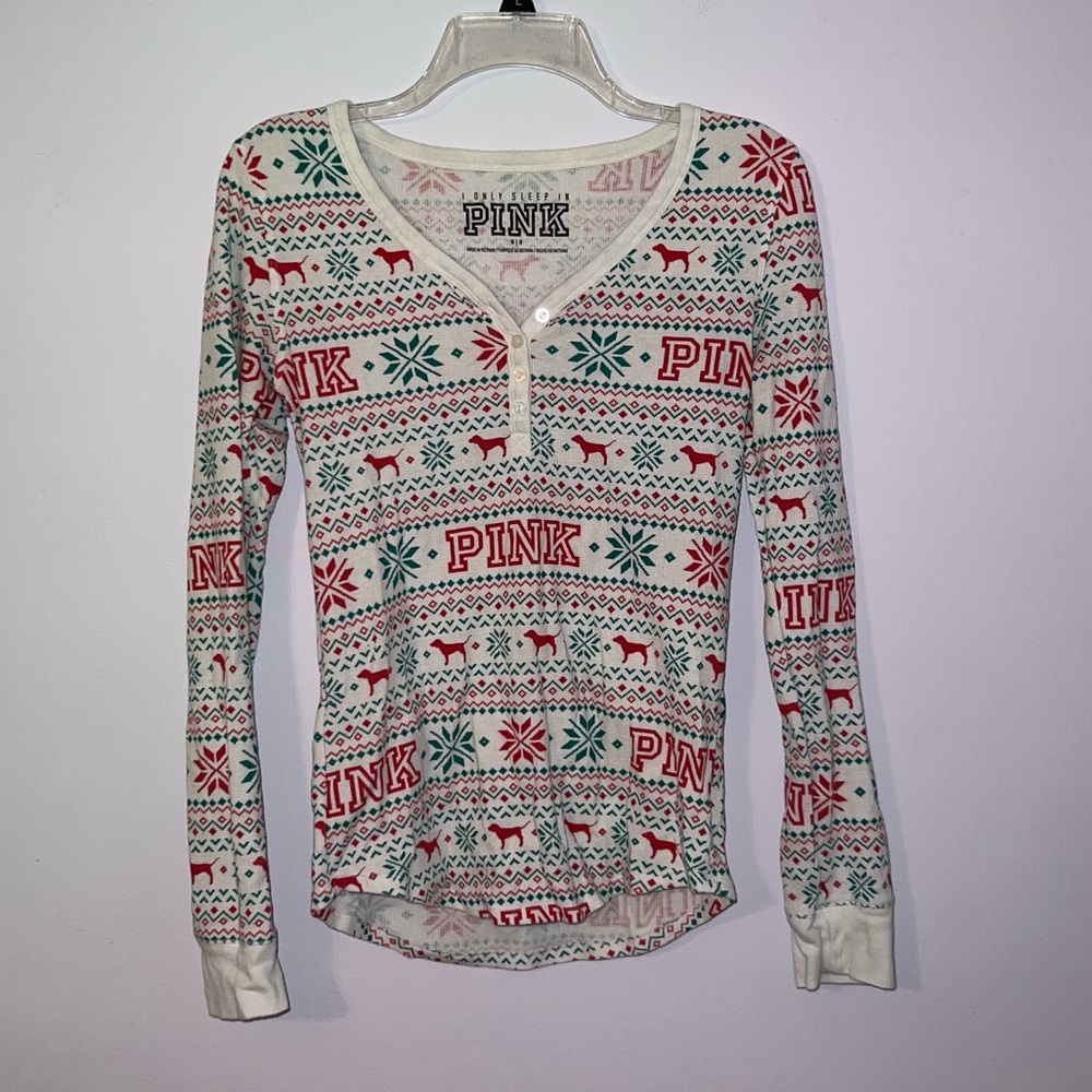 PINK by Victoria’s Secret Christmas PJ Set